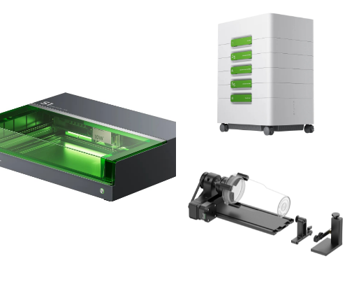 XTOOL LASER S1 cover photo collage