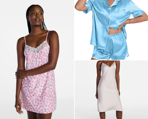 Cute And Cozy Pajama Sets for Women. cover photo collage