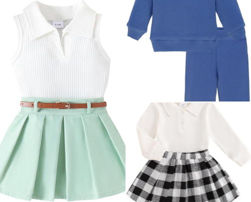 “Instagram-Worthy Kids Looks – Amazon Edition cover photo collage