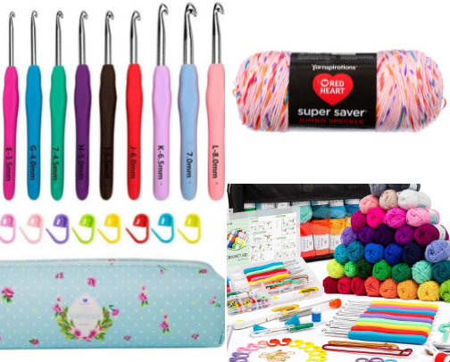 Crochet Must Haves cover photo collage