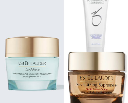 skincare favorites (from a sensitive skin girly) cover photo collage