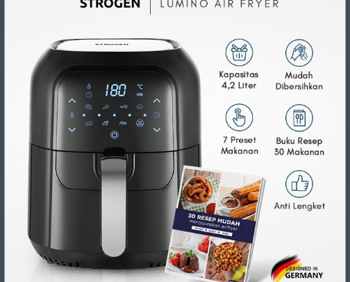 Air fryer cover photo collage