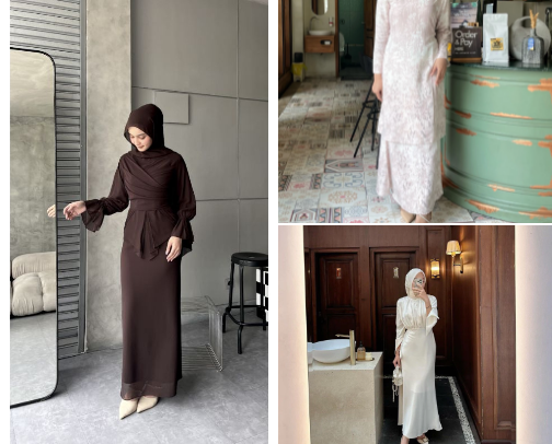 a collection of comfortable formal and elegant look for hijabers🧕 cover photo collage