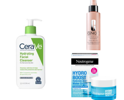 My hydrating, affordable skincare routine and must-haves for bath and body care cover photo collage