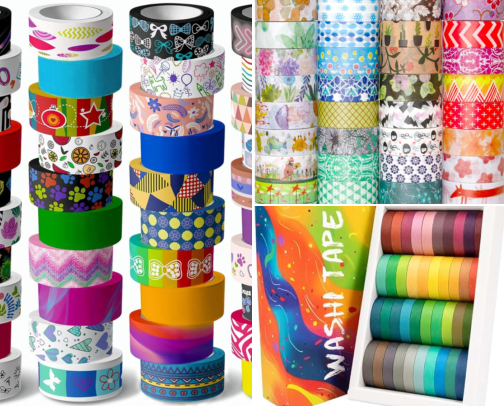 I Tried Bulk Washi Tape Sets and Now I Decorate Everything cover photo collage