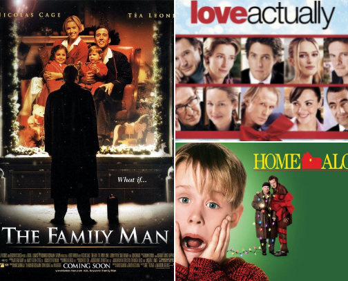 Christmas movies to add to your list cover photo collage