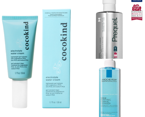 Acne Prone and Combination Skin Care cover photo collage