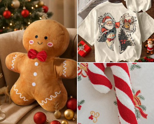Christmas present 🎁💝🧸 cover photo collage