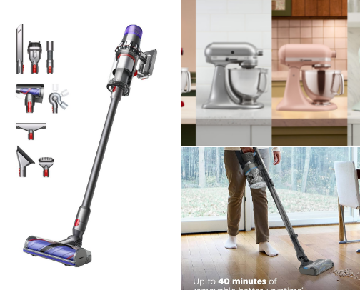 Home appliances cover photo collage