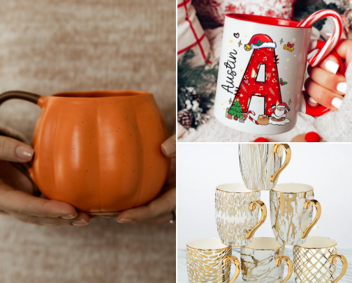 Mugs that I love 😍 cover photo collage