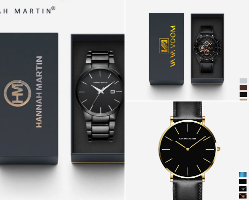 Jam tangan pria dari berbagai brands cover photo collage