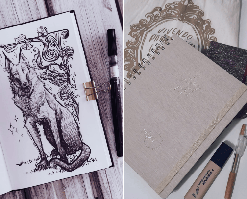 stationery I use & more cover photo collage