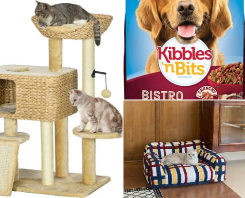 Furbaby faves 🐈🐈🐈‍⬛🐶🐶 cover photo collage