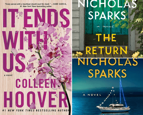 Book recommendations cover photo collage