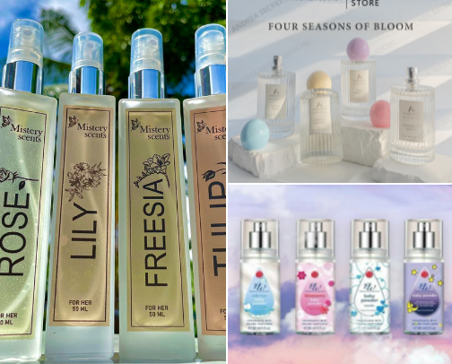 Perfumes 🧴 cover photo collage