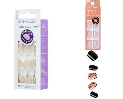 The cutest press on nails💅 cover photo collage