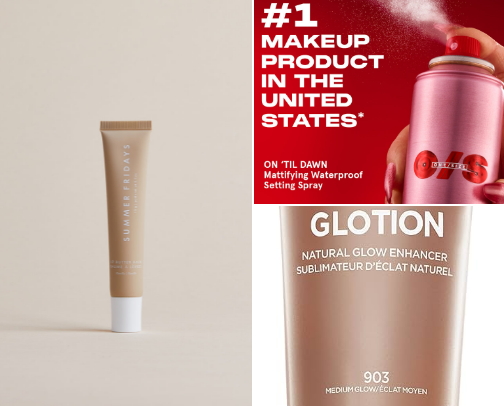 My favorite beauty recs cover photo collage