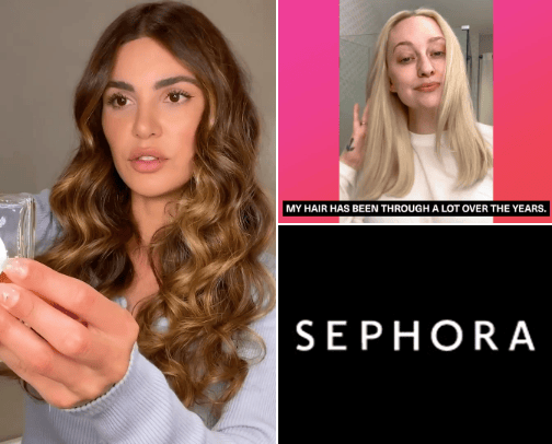 Beautiful Hair with Sephora 💖 cover photo collage