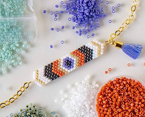 Bead making cover photo collage