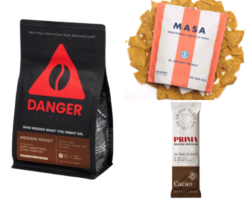 Crunchy food swaps cover photo collage