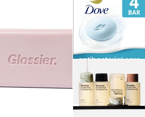 the "it girl" shower routine cover photo collage