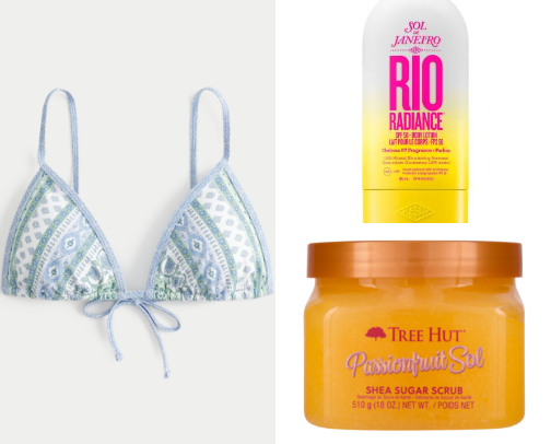vacation must haves ⛱️🏝️ cover photo collage
