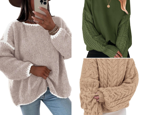 Fall Cozy Sweaters🍂🍁 cover photo collage