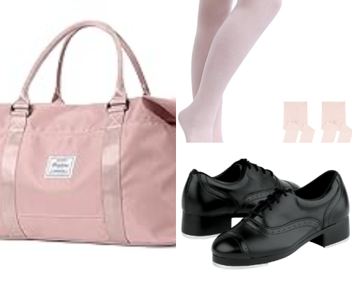 my favorite items as a ballet and competition dancer! cover photo collage