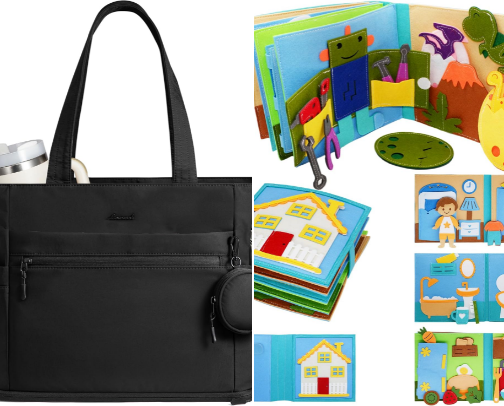 Toddler Travel Essentials cover photo collage