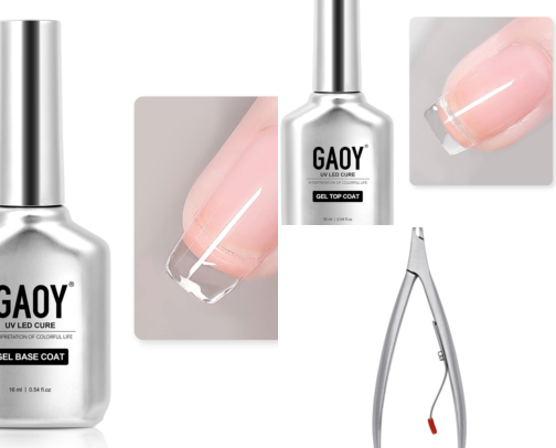 Self nail cover photo collage