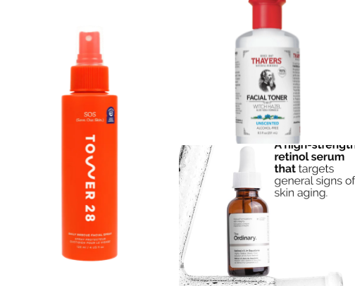 Skincare 💕 cover photo collage