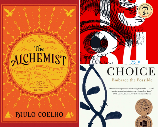 Books that changed me. cover photo collage