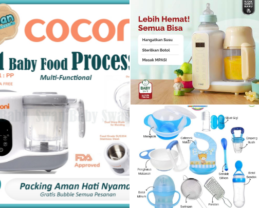 MPASI Essentials for Babies (6–12 Months) | Safe, Practical & Balanced Nutrition cover photo collage