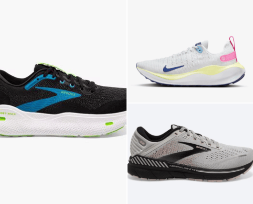 Women Running Shoes cover photo collage