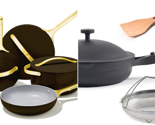 Kitchenware sets cover photo collage