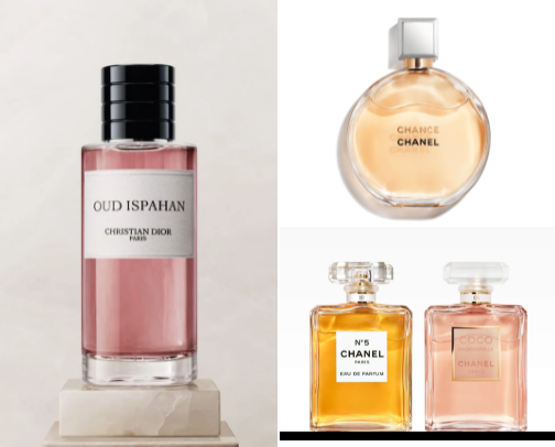 Perfumes cover photo collage