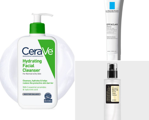 Skincare & Self-Care Products I recommend from my studies cover photo collage