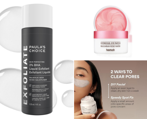 Curated for Oily/ Combined skin girlies cover photo collage