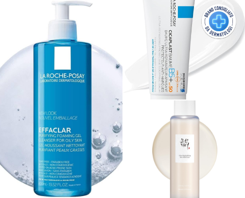 my fav skincare products - from a ultra sensitive skin girlie cover photo collage