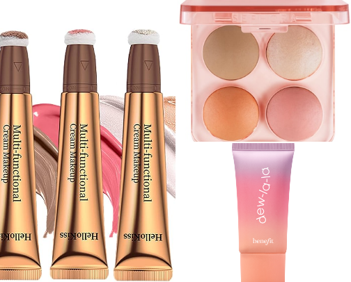 Next-Level Makeup: Viral Trends & High-End Essentials cover photo collage