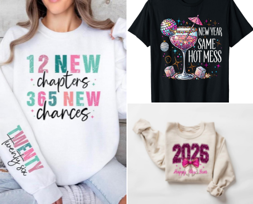 Cozy outfits for spending NYE 2026 at home cover photo collage
