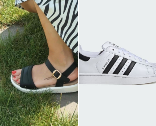 Shoes cover photo collage