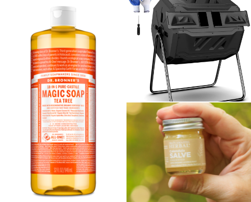 The Pioneer's Toolkit: Essentials for a Natural & Self-Reliant Home cover photo collage