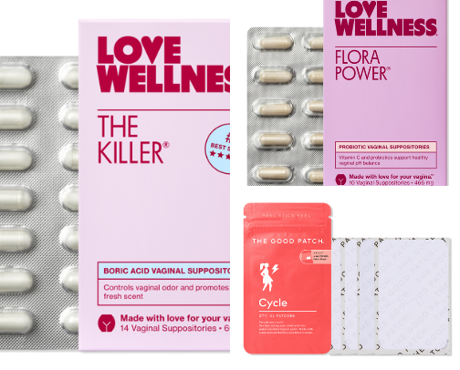 Feminine Care cover photo collage