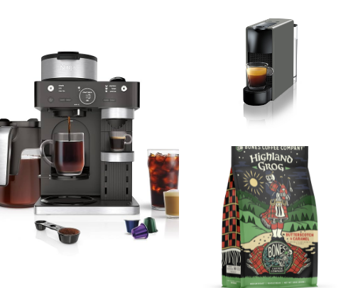 Coffee essentialss☕️ cover photo collage