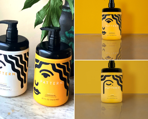 A curly hair routine using only one product cover photo collage