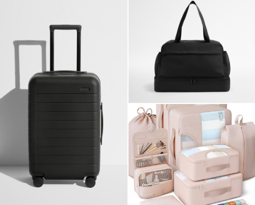 Travel - my favorite luggage and packing items cover photo collage