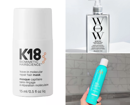 Hair products💇🏼‍♀️ cover photo collage