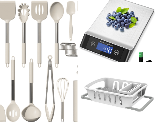 Kitchen Finds cover photo collage