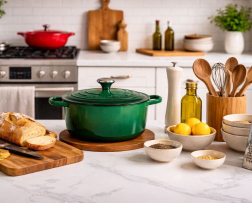Les meilleurs articles de cuisine essentiels pour la maison cover photo collage